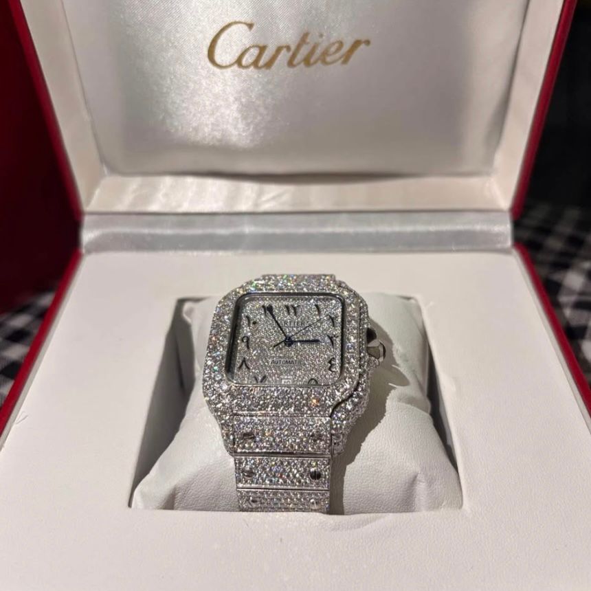 Iced Luxury Diamond Watch